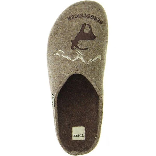 Herren Hausschuhe (Bergsteiger) Beige - Beige 9 Herren Hausschuhe (Bergsteiger) Beige - Beige – Bild 7