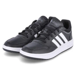 Modeschuhgeschäft 10 ADIDAS Basketballschuhe HOOPS 3.0 Sportschuhe - Schwarz